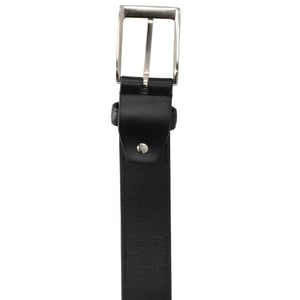 Zenino Lederen riem carson zwart cm