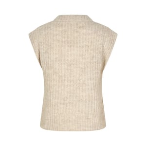 mbyM Cassandra-m vest oat melange -