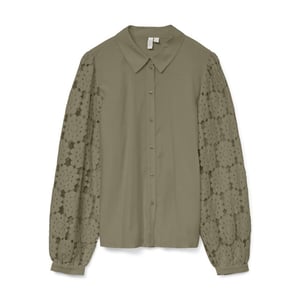 Vero Moda Vmfabena ls shirt wvn btq ga olijf