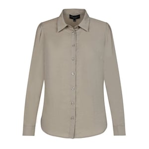 Elvira Collections Blouse minte taupe satin