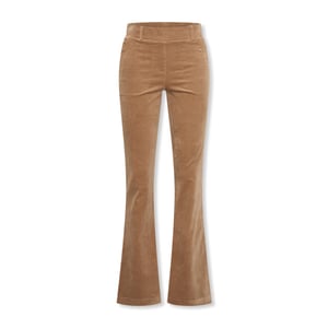 Helena Hart 7559 broek flair velvet camel