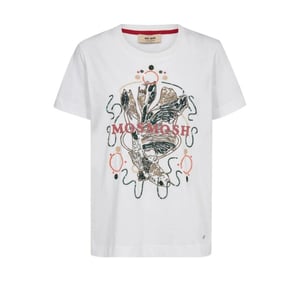 Mos Mosh 168110 101 mosmosh mm hallin o-ss deco tee white