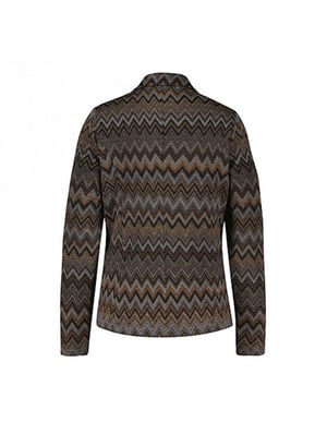 Red Button Blazer srb4135 zigzag bronze
