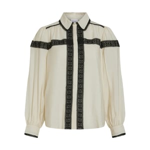Vila Vidola ls shirt ecru