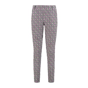 Helena Hart Broek chino print disc 7510 disc pink
