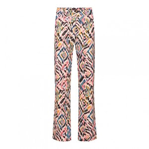 Red Button &co women broek tamara multi ikat flamingo