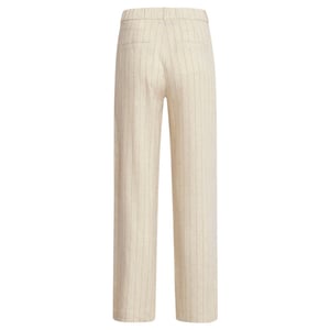 Smashed Lemon 25127 pinstriped linnen trousers |