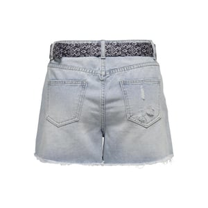 Jacqueline de Yong Hailey hw destroy belt shorts