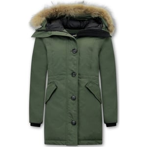 Matogla Parka winterjas met bontkraag groot