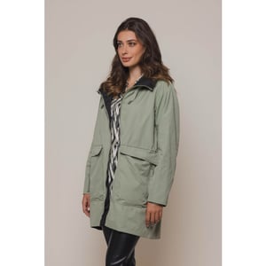 Rino & Pelle Reversible coat olijf