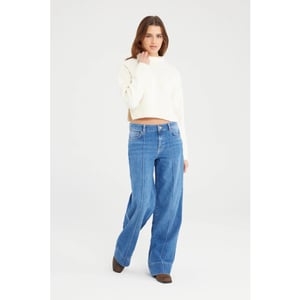 Cup of Joe Layla wide leg jeans medium blue