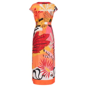 Smashed Lemon 24048 klassieke zomer maxi jurk |