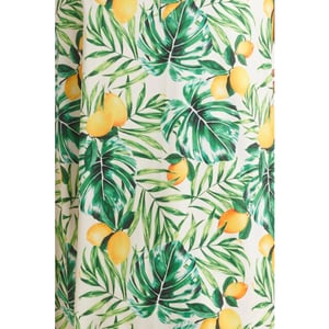 Smashed Lemon 24057 citroen bedrukte maxi jurk |