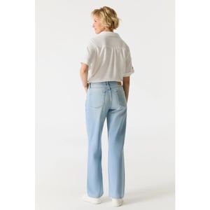 Cup of Joe Nova wide straight jeans light blue