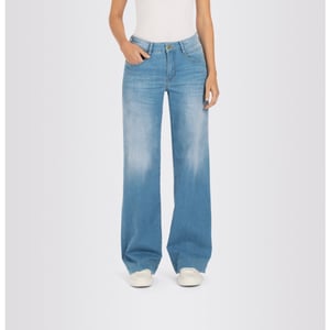 MAC Rich palazzo blue denim
