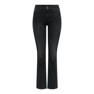 Only Onlblush mid flared dnm ta black denim