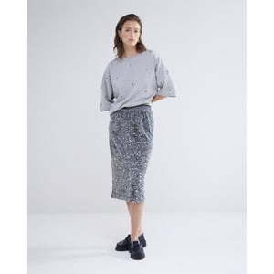 Summum Rok sequins velour pantalons 6s1310-119
