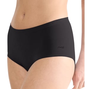 Sloggi Go sense highwaist 2-pack 0004 zwart