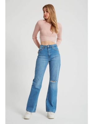 Robin-Collection Basic spijkerbroek high waist d83578