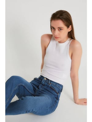 Robin-Collection Basic spijkerbroek high waist d83607