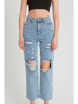 Robin-Collection Ripped jeans high waist d83616