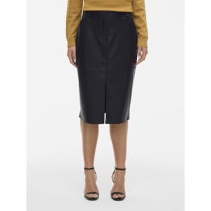 Vila Vidagmar hw midi coated skirt noos -