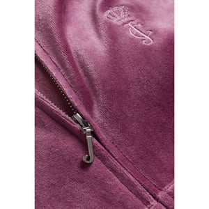 Juicy Couture Hertitage robyn hoodie damson with caisa low rise pants