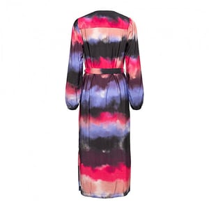 &Co Woman &co women jurk avena watercolor pink multi