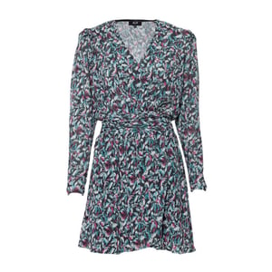 Alix The Label Flower lurex dress color