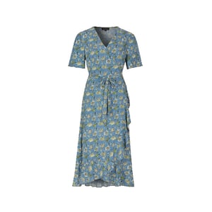 G-Maxx Anastasia jurk korenblauw