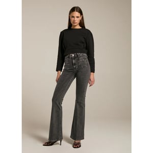 Homage to Denim Homage jane flared jeans h pockets