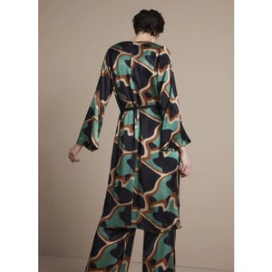 Summum Dress graphic viscose dessin