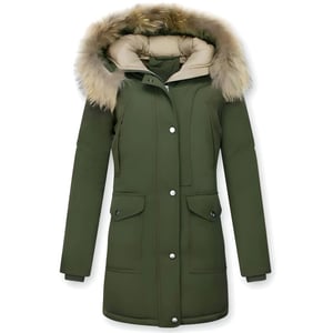 Gentile Bellini Parka jas met bontkraag