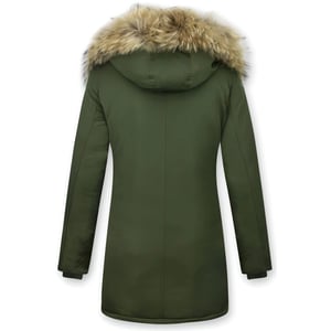Gentile Bellini Parka jas met bontkraag