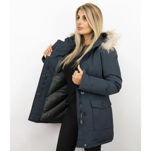 Matogla Bontjassen winterjas wooly lang