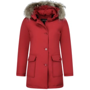 Matogla Nepbontjassen winterjas wooly lang nepbontkraag parka steekzakken 5692a