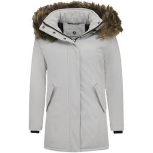 Matogla Winterjas met echte bontkraag slim fit