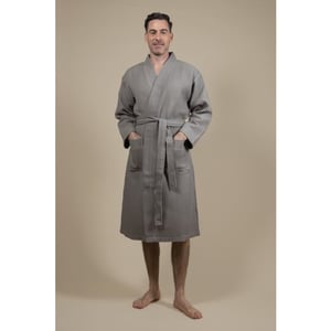 CozyLion Sauna badjas wafelstof dames & heren |