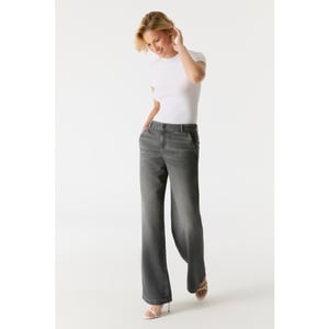 Cup of Joe Wide leg chino smoke grey