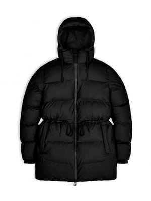 Rains 15370 puffer w jacket black