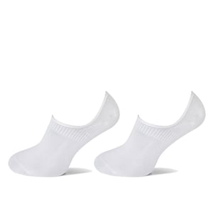 Basset Dames/heren bamboe sokken invisible footie 2-pack