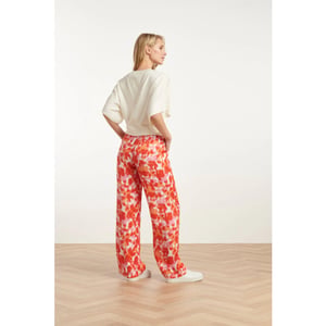 Smashed Lemon 25103 loose knitted top met 3/4 kimono mouwen |