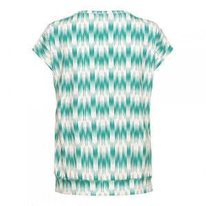 &Co Woman &co women top lieke dancing lines green