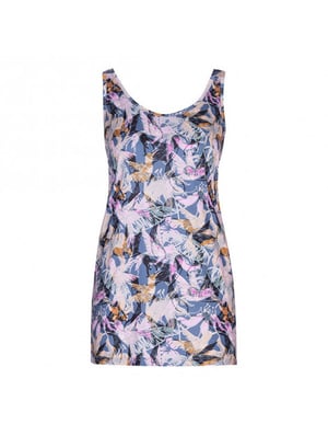 G-Maxx Top cilla staalblauw/kleurenmix
