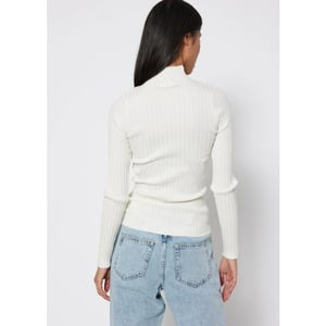 Norr Karlina top off white -