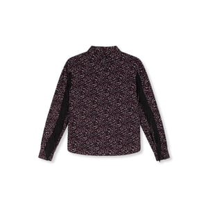 Refined Department Alvera ladies woven flowy dots blouse dessin