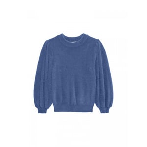 Catwalk Junkie Fuzzy puff sleeve knit trui