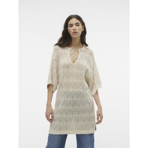 Vero Moda Vmmalta 24 v-neck pullover beige
