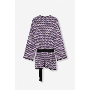 Alix The Label 2306760208 knitted a-jacquard kimono