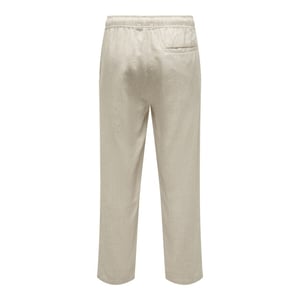 Only & Sons Onssinus loose visc linnen zand